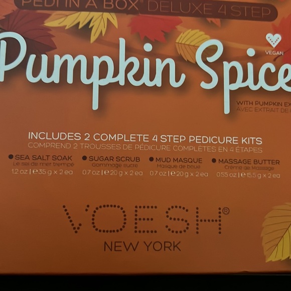 🍁🎃Pedi-in-a-Box - Deluxe 4 Step - Picture 2 of 4